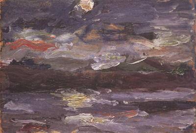 Lovis Corinth The Walchensee in Moonlight (nn02) china oil painting image